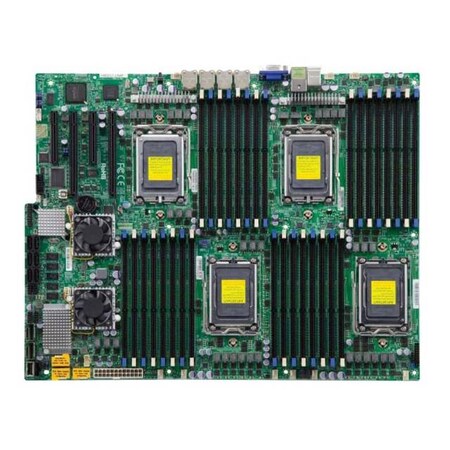 Supermicro H8QG7-LN4F-O Quad Socket G34/AMD SR5690/DDR3/SAS2/V&4GbE/SWTX Server MBD-H8QG7-LN4F-O